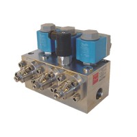 180L0168 Type VDHT Solenoid Block Valve with Manual Bypass